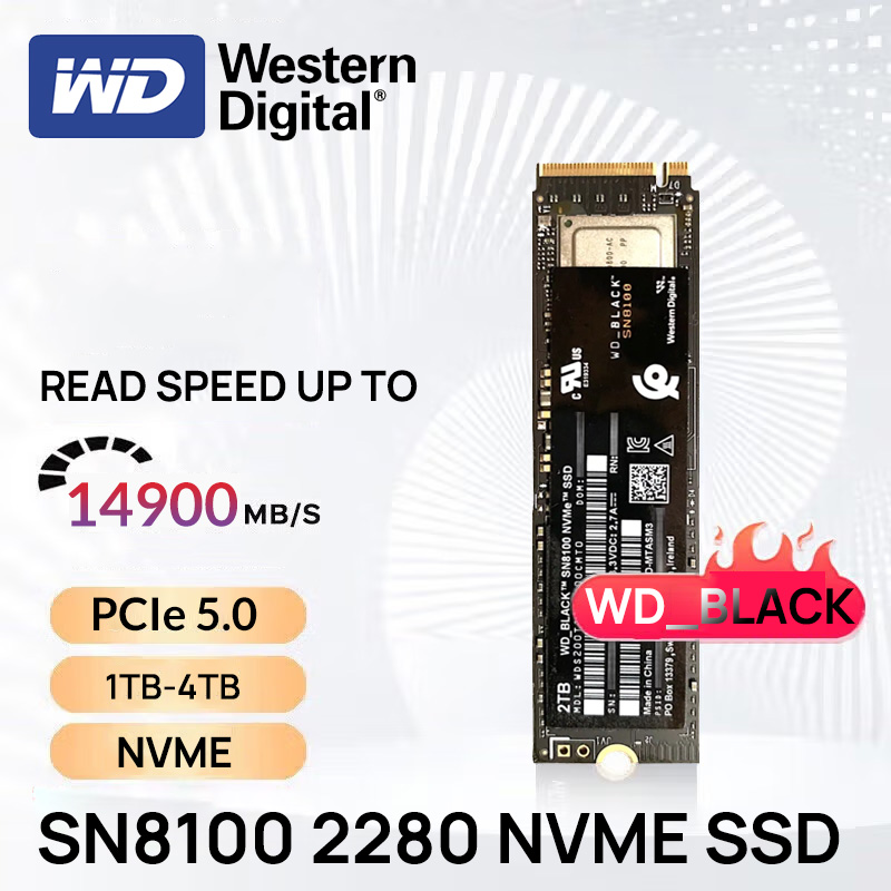 Nvme Pcie 5.0 Ssd 4Tb - Western Digital PCIe 5.0 Nuovo SSD