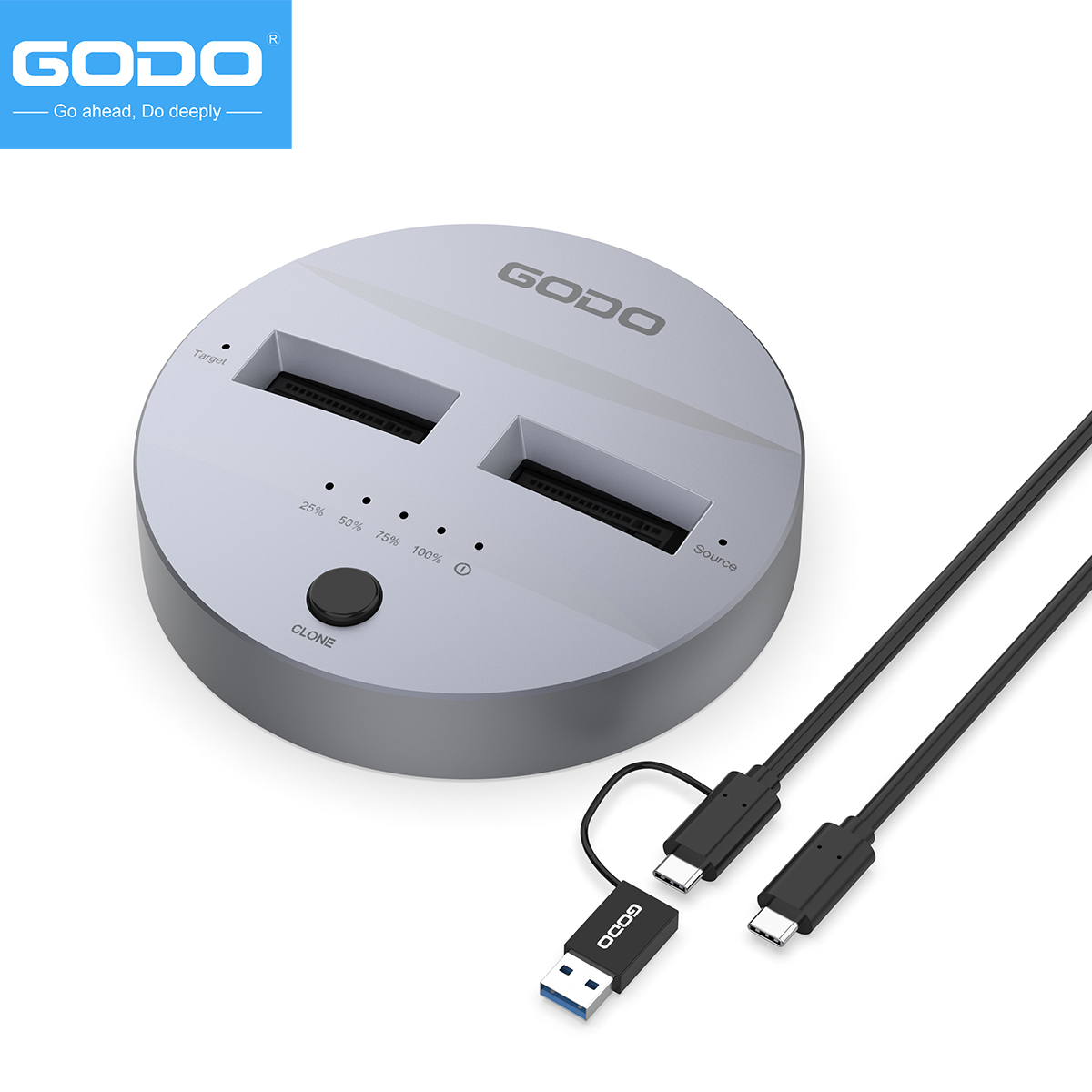 Duplicatore GODO NVMe/SATA M.2 - 8Tb M2 Nvme Ssd recensione e prezzo