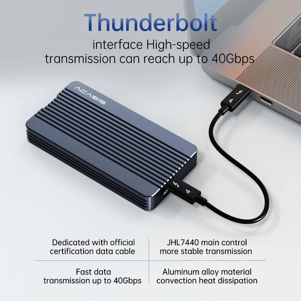 Acasis Case Esterno in Allumin - 8Tb M2 Nvme Ssd recensione e prezzo